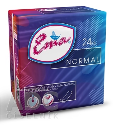 Ema NORMAL vložky inkontinenčné, pre ženy 1x24 ks
