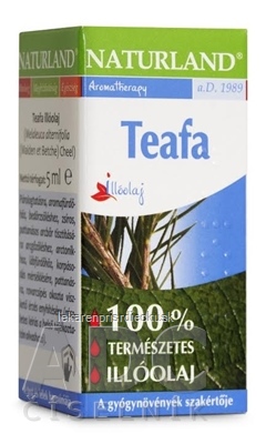 NATURLAND 100% ÉTERICKÝ OLEJ TEA-TREE 1x5 ml
