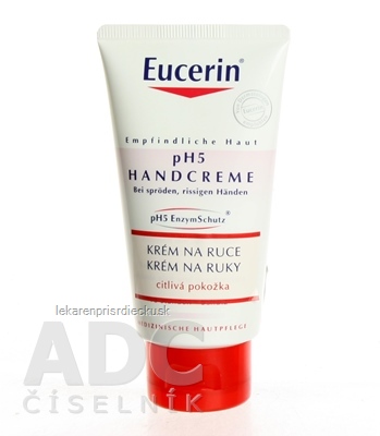 Eucerin pH5 regeneračný krém na ruky pre citlivú pokožku 1x75 ml