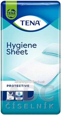 TENA Hygiene Sheet jednorazová ochranná plachta, 175x80 cm (inov.2023) 1x100 ks