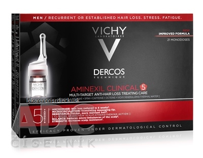 VICHY Dercos Aminexil Clinical 5 pre mužov (M9119900) 21x6 ml
