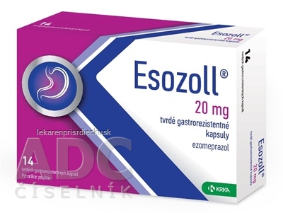 Esozoll 20 mg cps end (blis.OPA/Al/PVC/Al) 1x14 ks