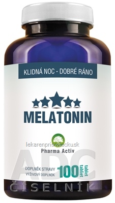 Pharma Activ MELATONÍN tbl (inov.2019) 1x100 ks