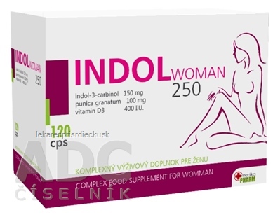 INDOL WOMAN 250 cps (pre ženy) 1x120 ks