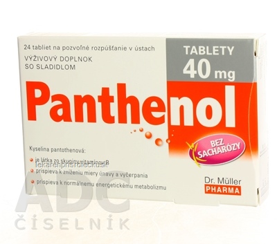 Dr. Müller PANTHENOL 40 MG tbl 1x24 ks