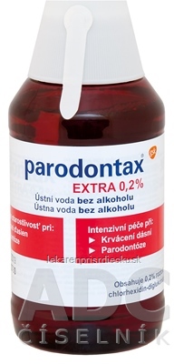 Parodontax Extra 0,2% ústna voda 1x300 ml