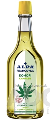 ALPA FRANCOVKA KONOPE/CANNABIS liehový bylinkový roztok 1x60 ml