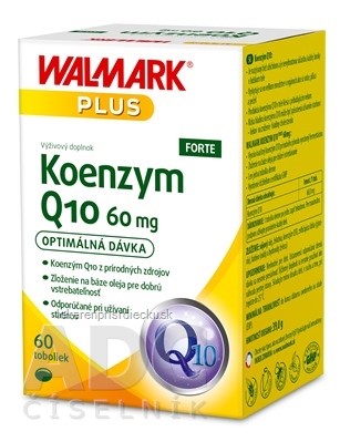 WALMARK Koenzym Q10 FORTE 60 mg cps 1x60 ks