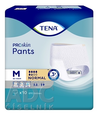 TENA Pants Normal M naťahovacie inkontinenčné nohavičky 1x10 ks