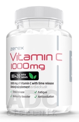 Zerex Vitamín C 1000 mg tbl s postupným uvoľňovaním 1x100 ks