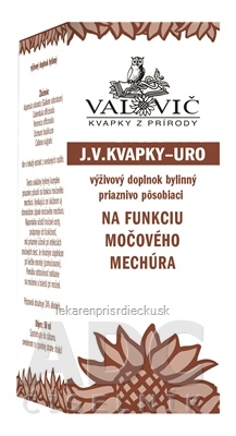 J.V. KVAPKY - URO na funkciu močového mechúra 1x50 ml