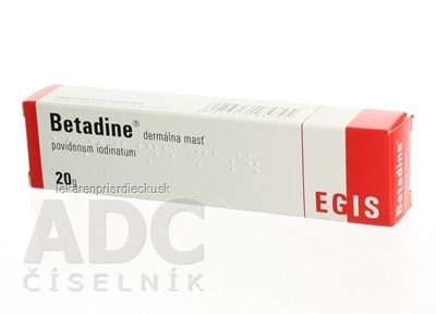 Betadine ung (tuba Al) 1x20 g