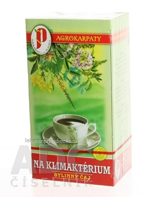 AGROKARPATY NA KLIMAKTERIUM bylinný čaj, čistý prírodný produkt, 20x2 g (40 g)