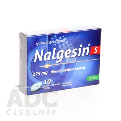 Nalgesin S tbl flm 275 mg (blis.Al/PVC) 1x10 ks