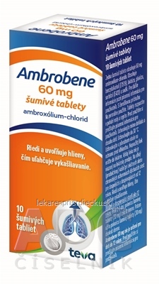 Ambrobene 60 mg tbl eff (tuba PP) 1x10 ks