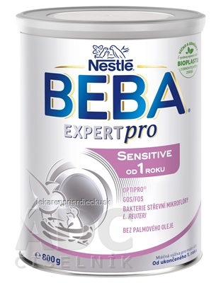 BEBA EXPERTpro SENSITIVE od 1 roku mliečna výživa 1x800 g