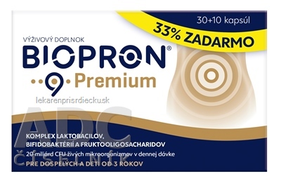 BIOPRON 9 Premium cps 30+10 (33% zadarmo) (40 ks)