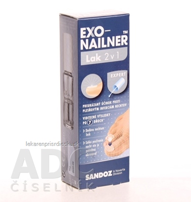 Exo-Nailner lak 2v1 1x5 ml