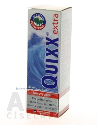 QUIXX extra 2,6% hypertonický nosový sprej 1x30 ml