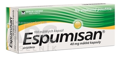 Espumisan cps 40 mg (blis.PVC/Al) 1x100 ks