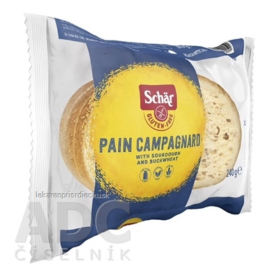 Schär PAIN Campagnard chlieb bezgluténový krájaný 1x240 g