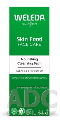WELEDA Skin Food Nourishing Cleansing Balm krémový olejový čistiaci balzam 1x75 ml