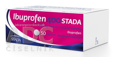 Ibuprofen 400 STADA tbl flm (blis.PVC/Al) 1x50 ks
