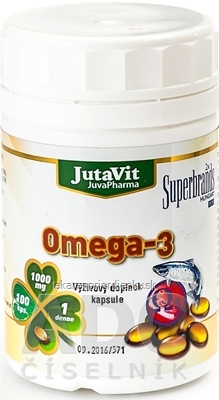 JutaVit Omega-3 cps 1x100 ks