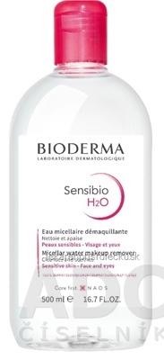 BIODERMA Sensibio H2O (V2) micelárna voda pre citlivú pleť (inov. 2021) 1x500 ml