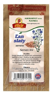 AGROKARPATY LAN SIATY semeno bylinný čaj 1x100 g