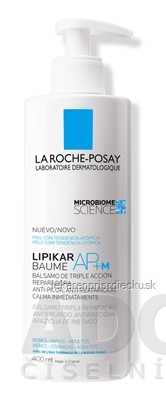 LA ROCHE-POSAY LIPIKAR BAUME AP+ M relipidačný telový balzam 1x400 ml