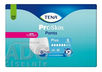 TENA Pants Plus S naťahovacie inkontinenčné nohavičky (inov.2024) 1x15 ks