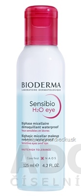 BIODERMA Sensibio H2O eye micelárny odličovač 1x125 ml