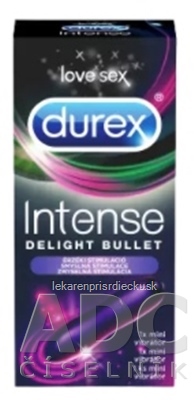 DUREX Intense DELIGHT BULLET mini vibrátor 1x1 ks