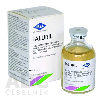 IALURIL instilácia urologická 1x50 ml