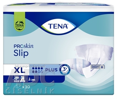 TENA Slip Plus XL plienkové nohavičky (inov.2023) 1x30 ks
