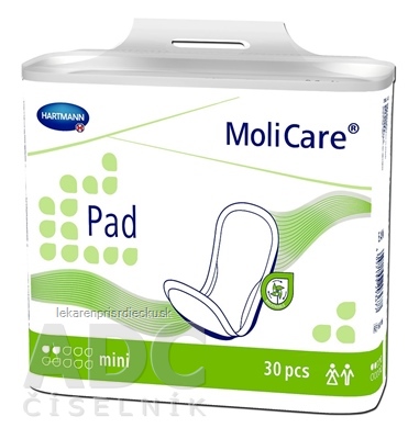 MoliCare Pad 2 kvapky (mini) inkontinenčné vložky 1x30 ks