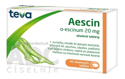 AESCIN Teva tbl obd 20 mg 1x30 ks