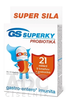 GS SUPERKY PROBIOTIKÁ cps 30+10 (40 ks)