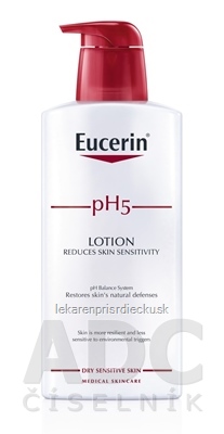 Eucerin pH5 Telové mlieko pre citlivú pokožku 1x400 ml