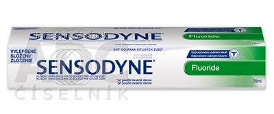 SENSODYNE Fluoride zubná pasta 1x75 ml