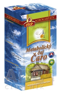 AGROKARPATY Metabolický čaj Čaro prírodný produkt, 20x2 g (40 g)
