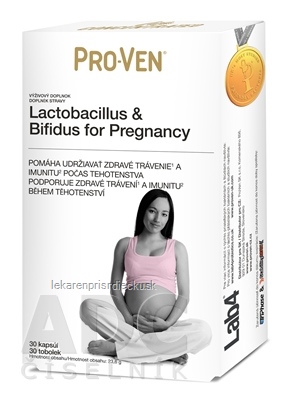 Pro-Ven Lactobacilus & Bifidus for Pregnancy cps 1x30 ks