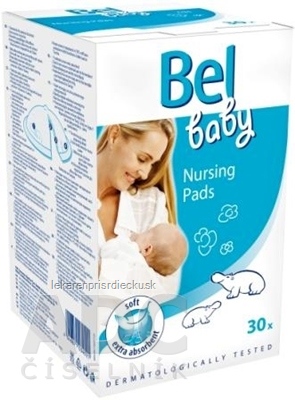 Bel baby Nursing Pads - prsné vložky 1x30 ks