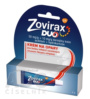 Zovirax DUO crm (tuba Al) 1x2 g