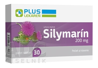 PLUS LEKÁREŇ Silymarín 200 mg tbl 1x30 ks