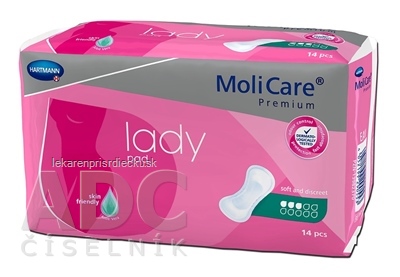 MoliCare Premium lady pad 3 kvapky inkontinenčné vložky 1x14 ks