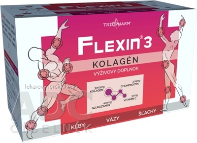 FLEXIN 3 KOLAGÉN - TRIOPHARM granulát vo vrecúškach na prípravu nápoja 1x30 ks