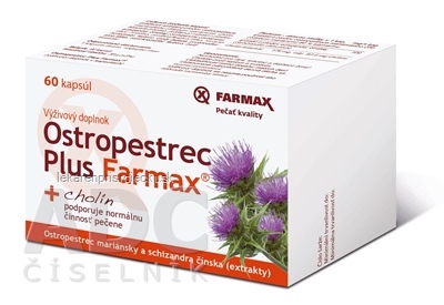 Farmax Ostropestrec Plus cps 1x60 ks