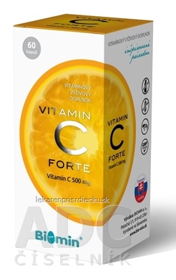Biomin VITAMIN C FORTE cps 1x60 ks